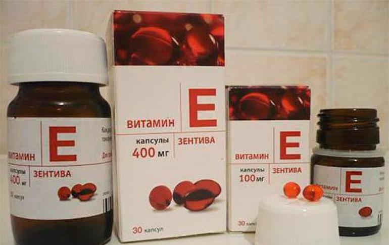 Vitamin E during pregnancy: its participation in the process of fetal formation, dosage