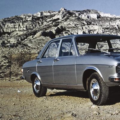 History of Audi brand, model range with technical characteristics and photos
